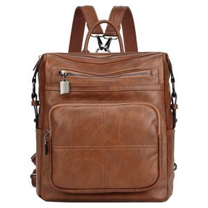 5910 Backpack Purse ,Fashion Convertible Vegan Leather Shoulder Bags